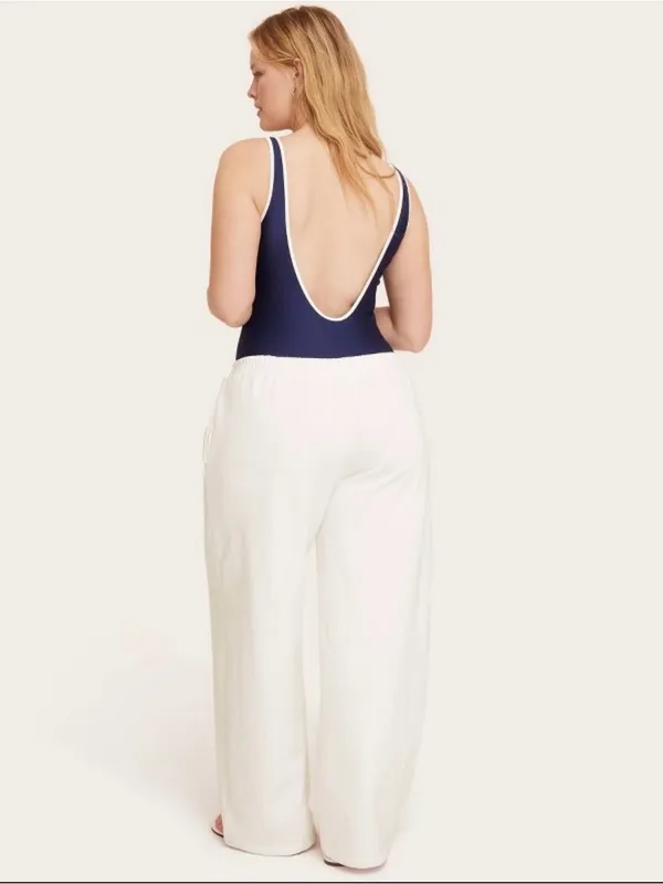Parke x Target Women’s Cream High Rise‎ Boxer Sweatpants Small NEW - Image 2