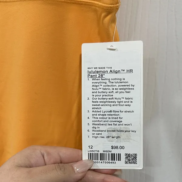 Lululemon 28” align leggings - Image 2