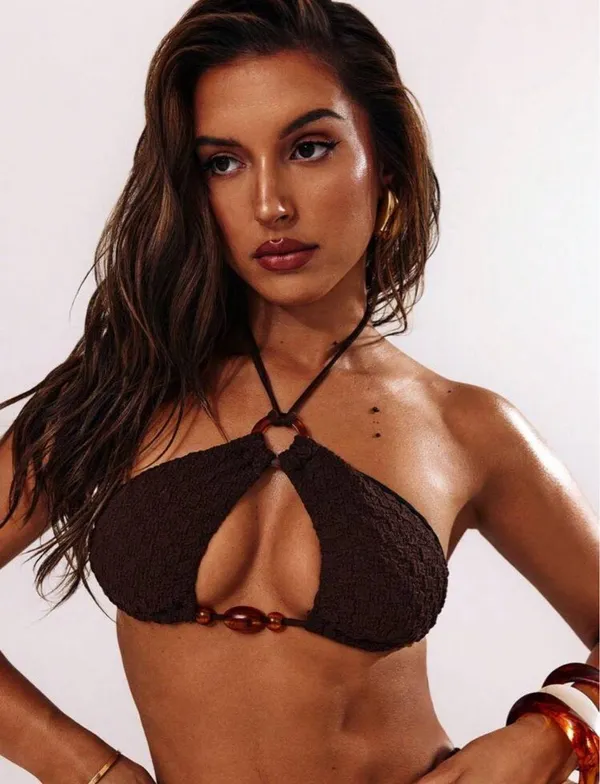 Beaded bikini Brown - Image 5