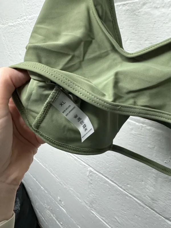 NWOT Green Bikini Set Size XL - Image 6