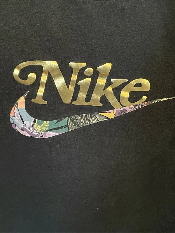 The Nike Tee Floral Swoosh 3X Activewear Workout Lounge - Image 2