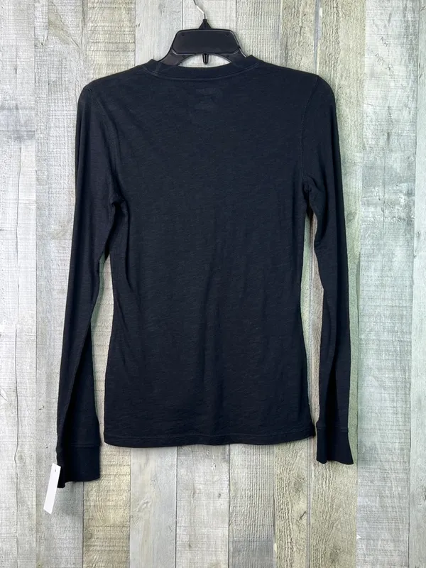 Jansport Small Crewneck Long Sleeve Black T-Shirt - Image 2