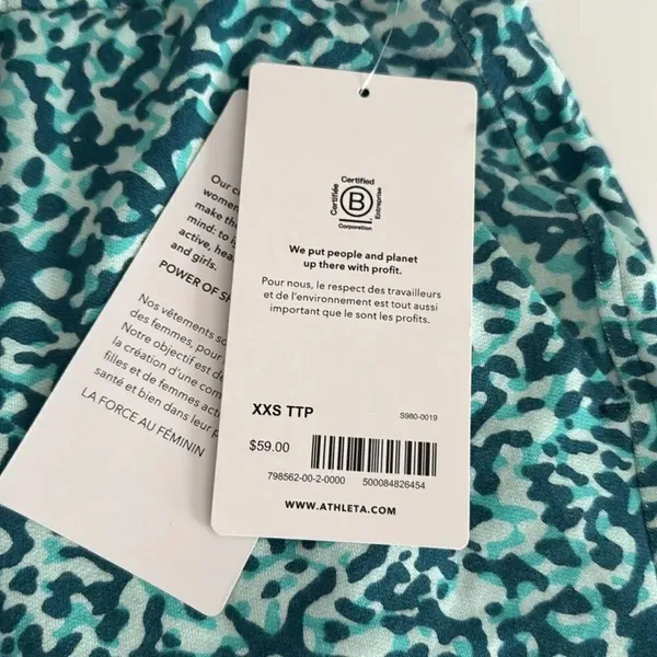 Athleta Balance 4" Shortie mini SHORTS NWT - Image 5