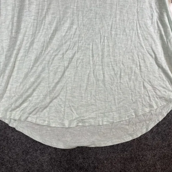 Tresics Womens Mint Green Long Sleeve V-Neck Pocket Tee Rayon Top TRU-G7024 M - Image 10