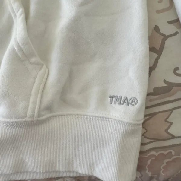 White TNA hoodie - Image 2