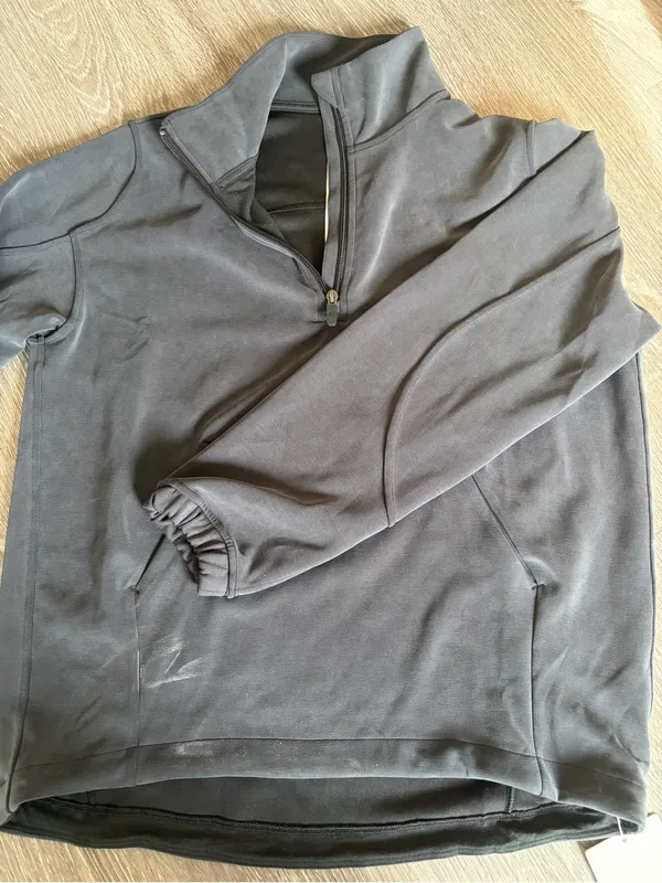 lululemon athletica Charcoal Half-Zip Sweatshirt - Image 2