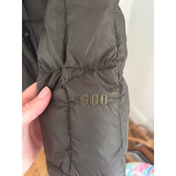 The North Face Metropolis 600‎ Down Parka Brown Hooded Puffer Jacket Womens S - Image 4