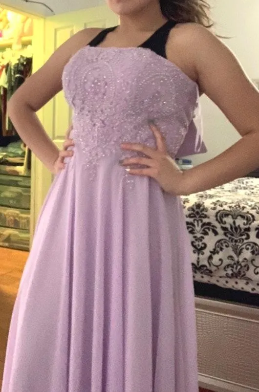 Lilac Prom Dress - Image 2
