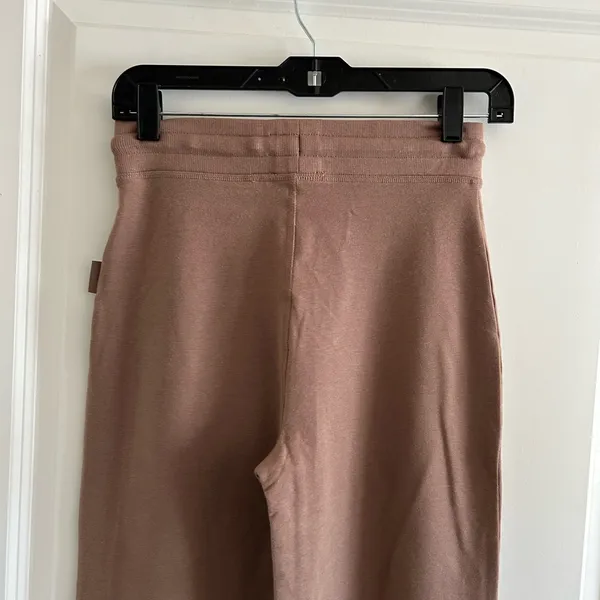 Adanola Taupe Wide-Leg Drawstring Pants - Image 8