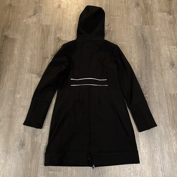 Noel Asmar Women's‎ Equestrian Softshell Jacket Black Rider Long Size Large - Image 7