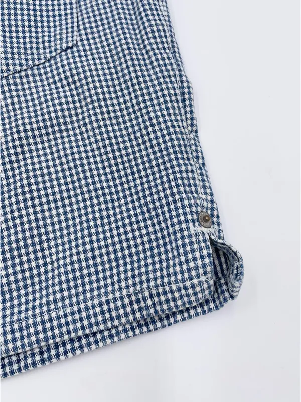 Vintage 90s Y2K Bill Blass Jeans Gingham Denim Mom Shorts Size 12 Cotton Preppy - Image 9