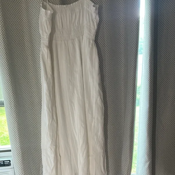American Eagle Outfitters White Midi Dress XL - Image 3