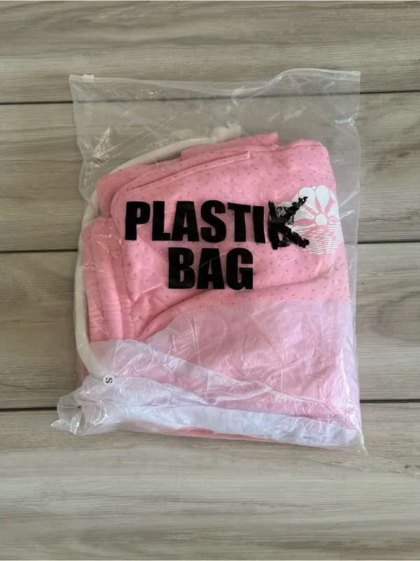 Plastik Flowers Rhinestone Sweatpants Pink Small NWOT IN PACKAGE - Image 10
