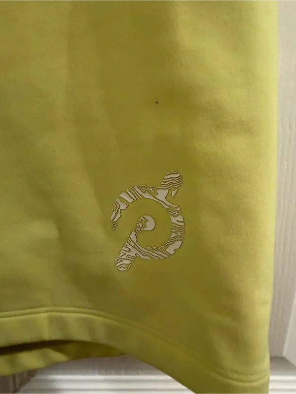 Peloton Neon Yellow High-Rise Bike Shorts - Image 2