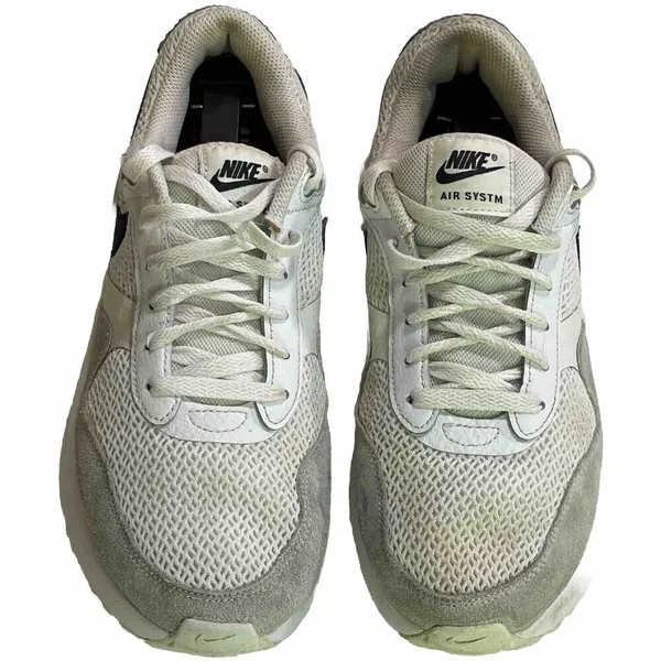 Nike Air Max Air Systm White Black Gray Sneakers Streetwear Kicks‎ Womens Size 9 - Image 4
