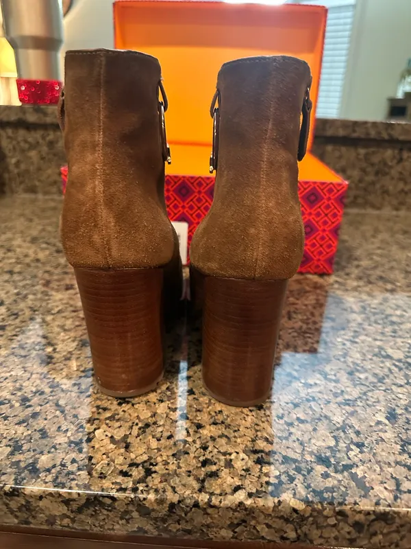 Tory Burch Suede Booties - Image 3