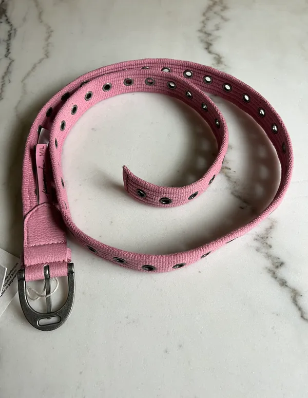 Free People Pink Hole Belt - Image 5