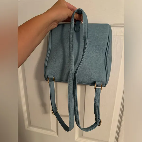 Blue backpack purse - Image 3