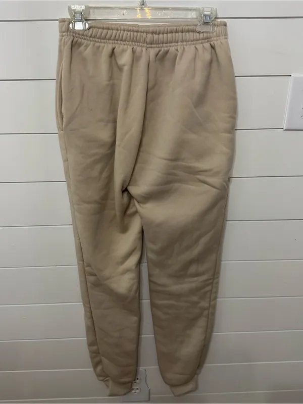 Shein cream joggers. Small - Image 2