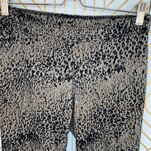 Free People Knit Leggings in Leopard Print‎ Combo - Image 4