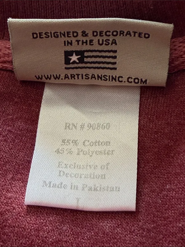 Artisan designed "Lake Life" crewneck sweatshirt by the clothing company size L - Image 7