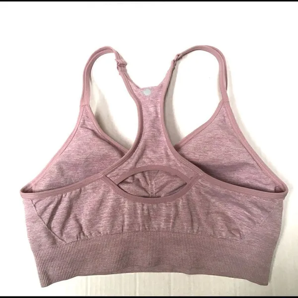‎Yogalicious lavender strappy racer back bra M - Image 3