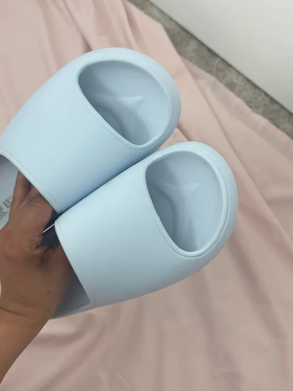 Blue Sandal Slides Size 6 - Image 2
