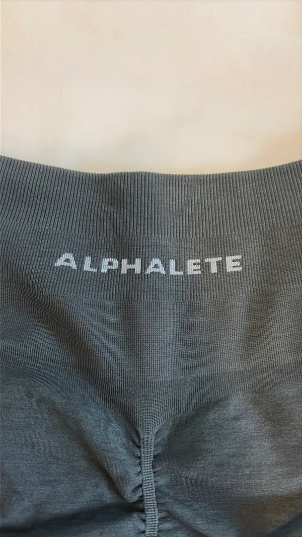 Alphalete Amplify Gray Shorts - Image 13