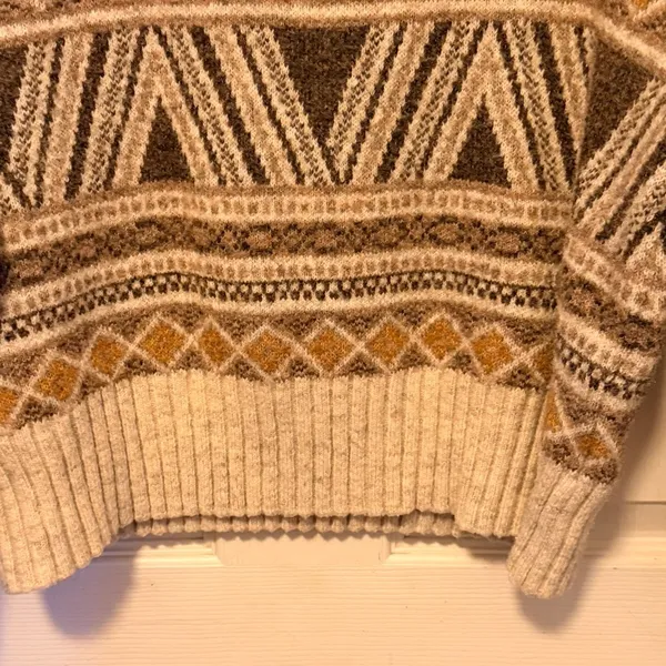 Marled Wool Blend Sweater Size XS - Image 2