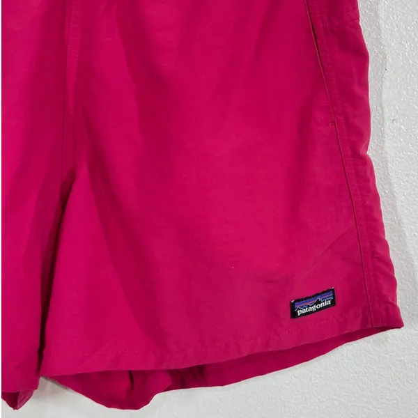 Patagonia Baggies 5" Shorts Women's Medium Craft Pink Fuchsia Nylon Active Swim - Image 4
