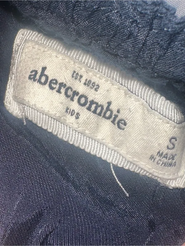 Vintage Abercrombie & Fitch KIDS Navy Blue Mini Dress! - Image 2