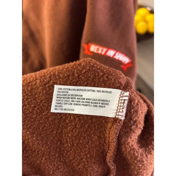 Target Cuddle Collab “Best In Show” Graphic Sweatshirt XXL Brown Pullover Cozy - Image 7