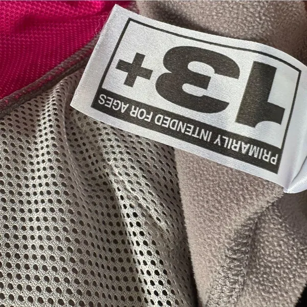 Salomon Half 1/2 Zip Hoodie Pullover Women's M Gray Pink Fleece Thermal Pockets - Image 14