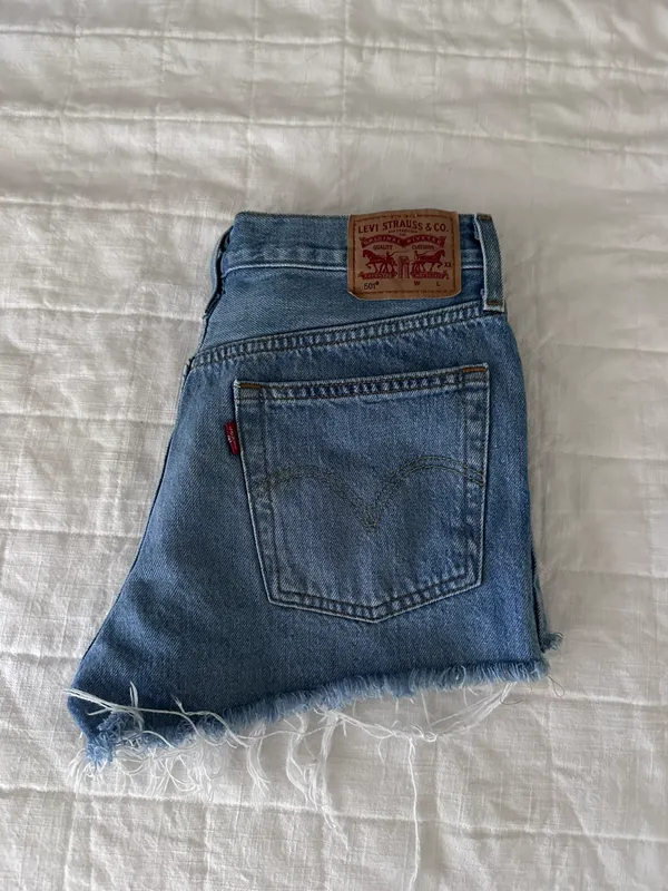 Levi's 501 Denim Shorts - Image 2