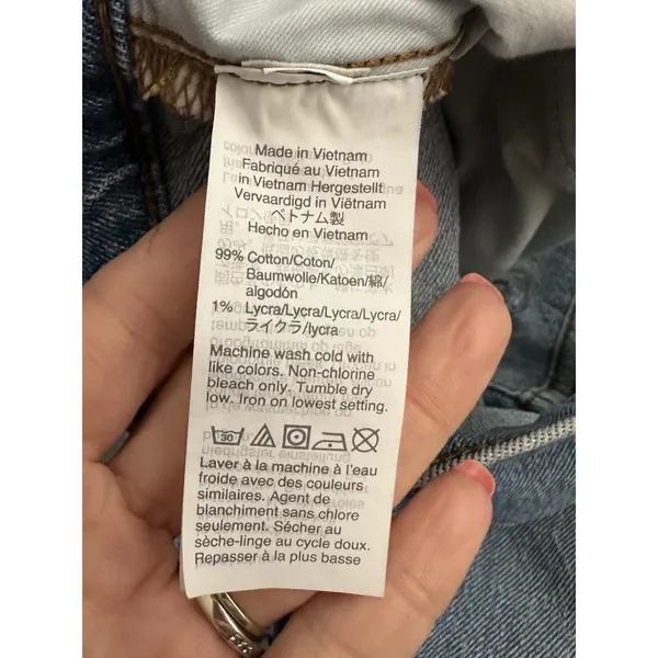Madewell The Perfect Vintage Jean‎ Blue Size 29 Women's High Rise #W2-3 - Image 9
