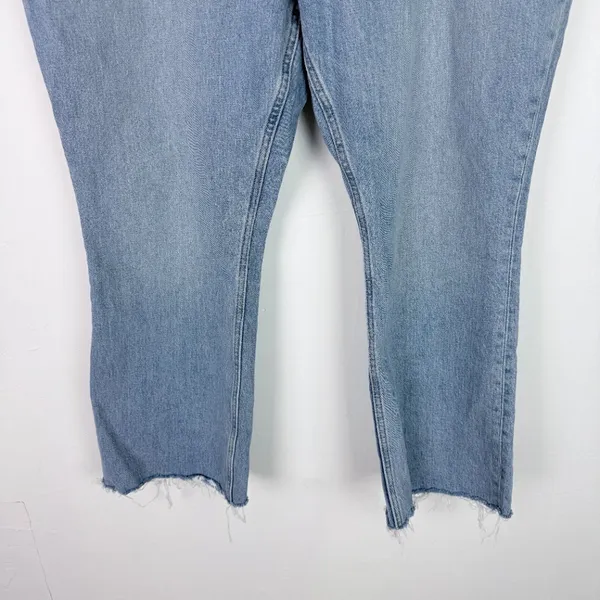 Abercrombie & Fitch Curve Love The '70s Vintage Flare Ultra High Rise Jeans 18S - Image 3