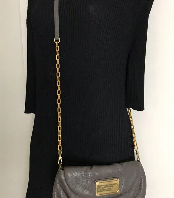 Marc by Marc Jacobs Pre-loved Gray Leather handbag - Image 6