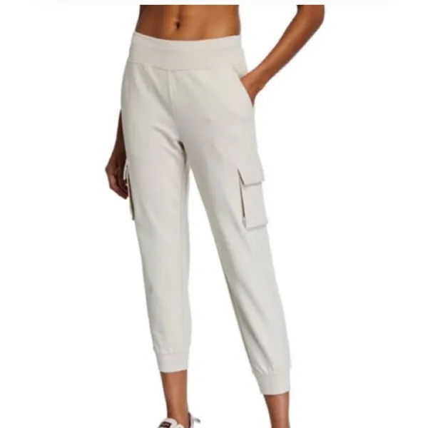 ALO Yoga High Rise Cargo Sweat Pant Cuffed Jogger 7/8 Size XS Womens - Image 16