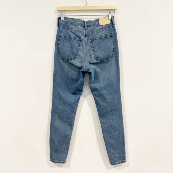 Everlane The High Rise Skinny Jeans‎ Size 27 Blue Denim Pant Minimalist Capsule - Image 9