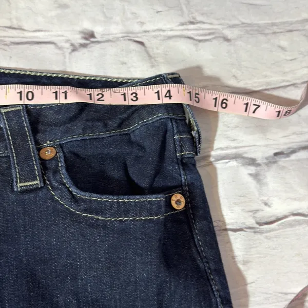 True Religion Jeans Women's 28 Bootcut Y2K McBling Mid Rise Western‎ Boho - Image 10
