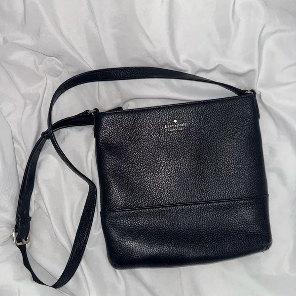 Kate Spade Black Leather Bag - Image 2