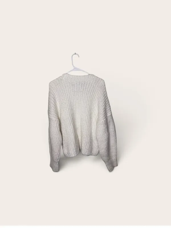 Abercrombie & Fitch cozy knit sweater large - Image 2