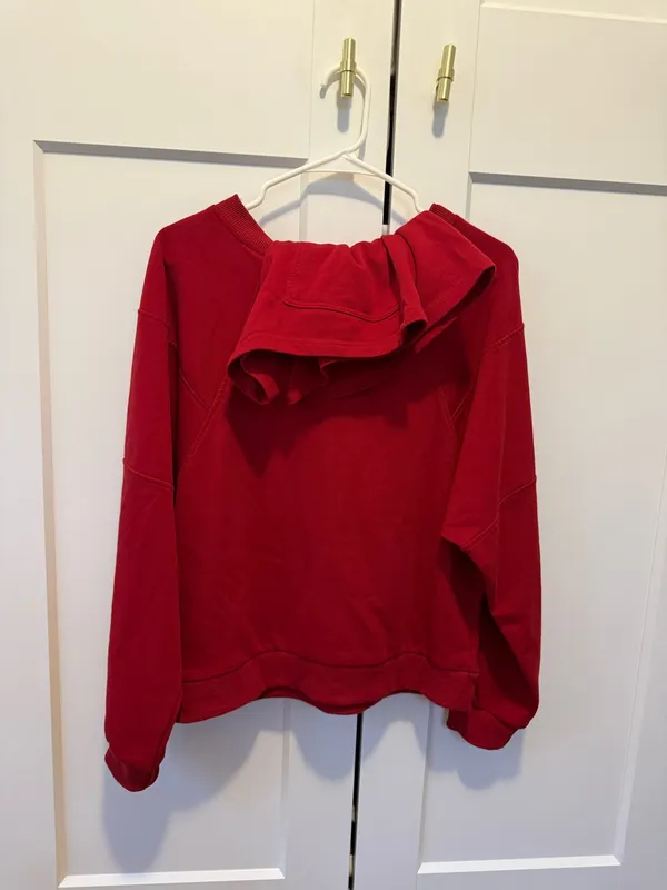 Red Long sleeve Matching Set - Image 2