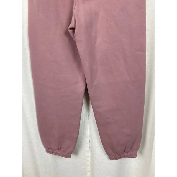 Aritzia Claremont Purple Pink Sweatfleece Cozy Fleece Jogger Pants Sz.M NWT - Image 11