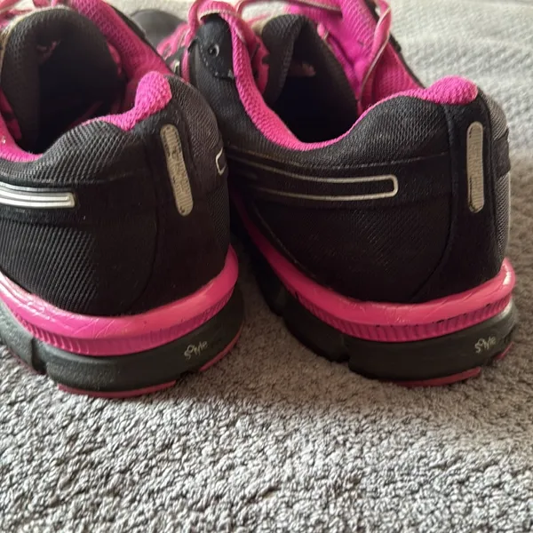 ASICS Gel Blur33 Black Pink Running Shoes‎ Women's Size 8.5 39.5 EU Trainers - Image 6