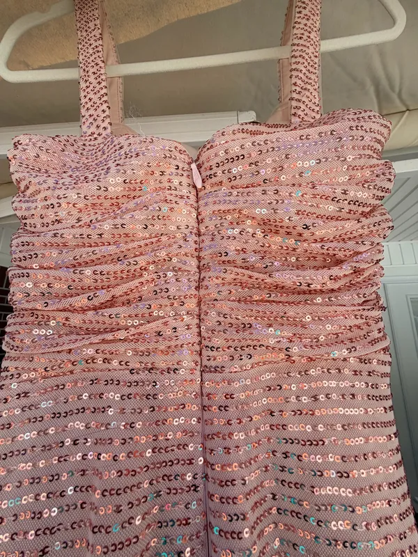 Latena Sequin Prom Dress 6 Pink - Image 5