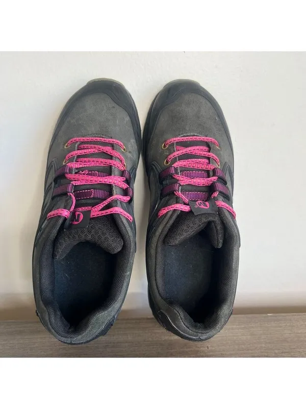 Merrell Verterra Black / Pink Women's Hiking Shoe Size 8.5 #750 - Image 5