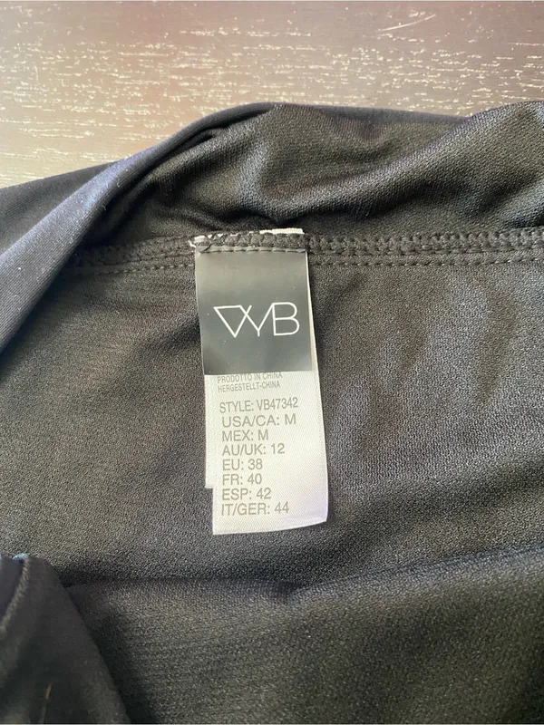 W by Worth Black Bikini Bottom - Simple High-Cut Brief - Image 2