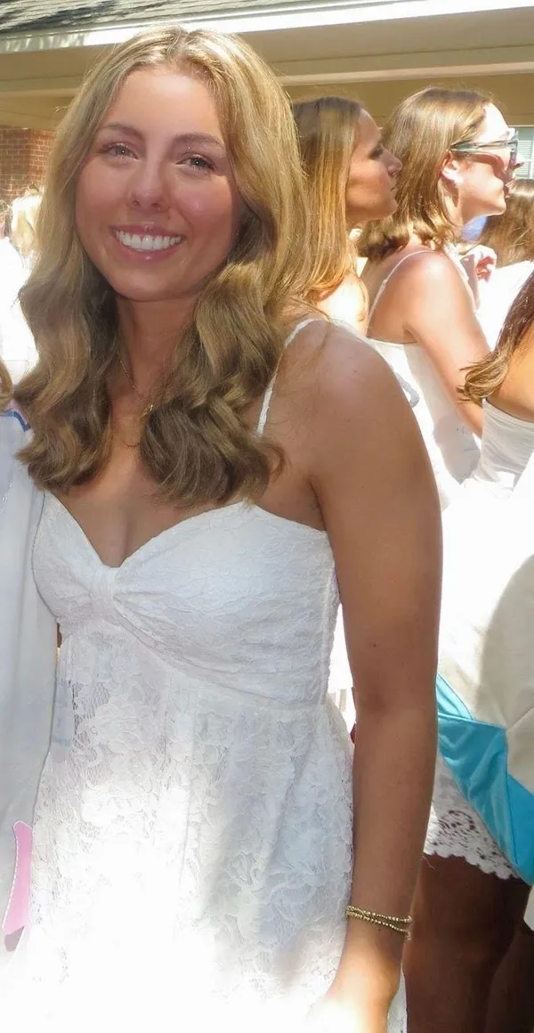 Lulus White Lace Dress Mini XS - Image 3