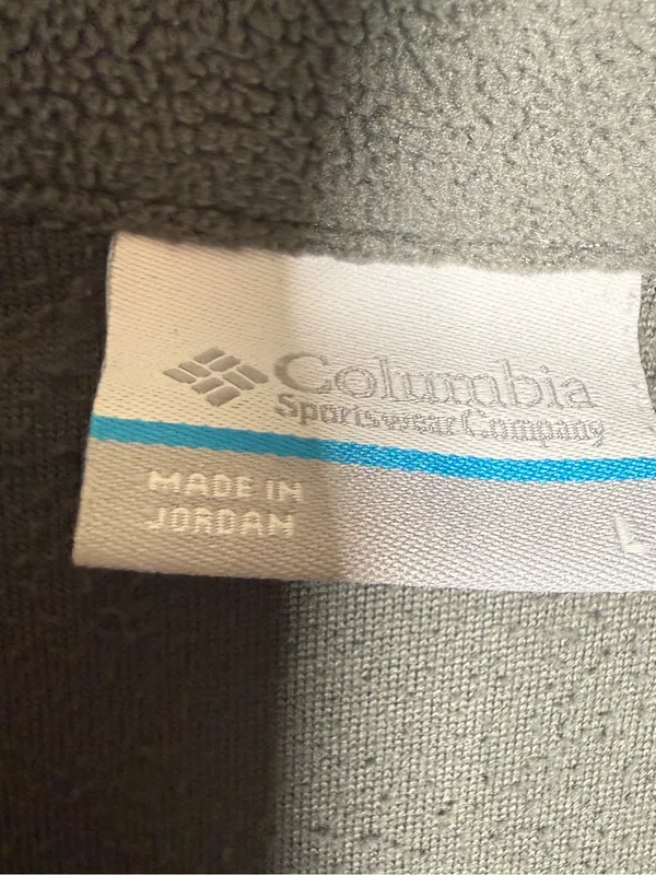 Columbia Women's Half-Zip Fleece Pullover Sweater - Gray Large - Image 3